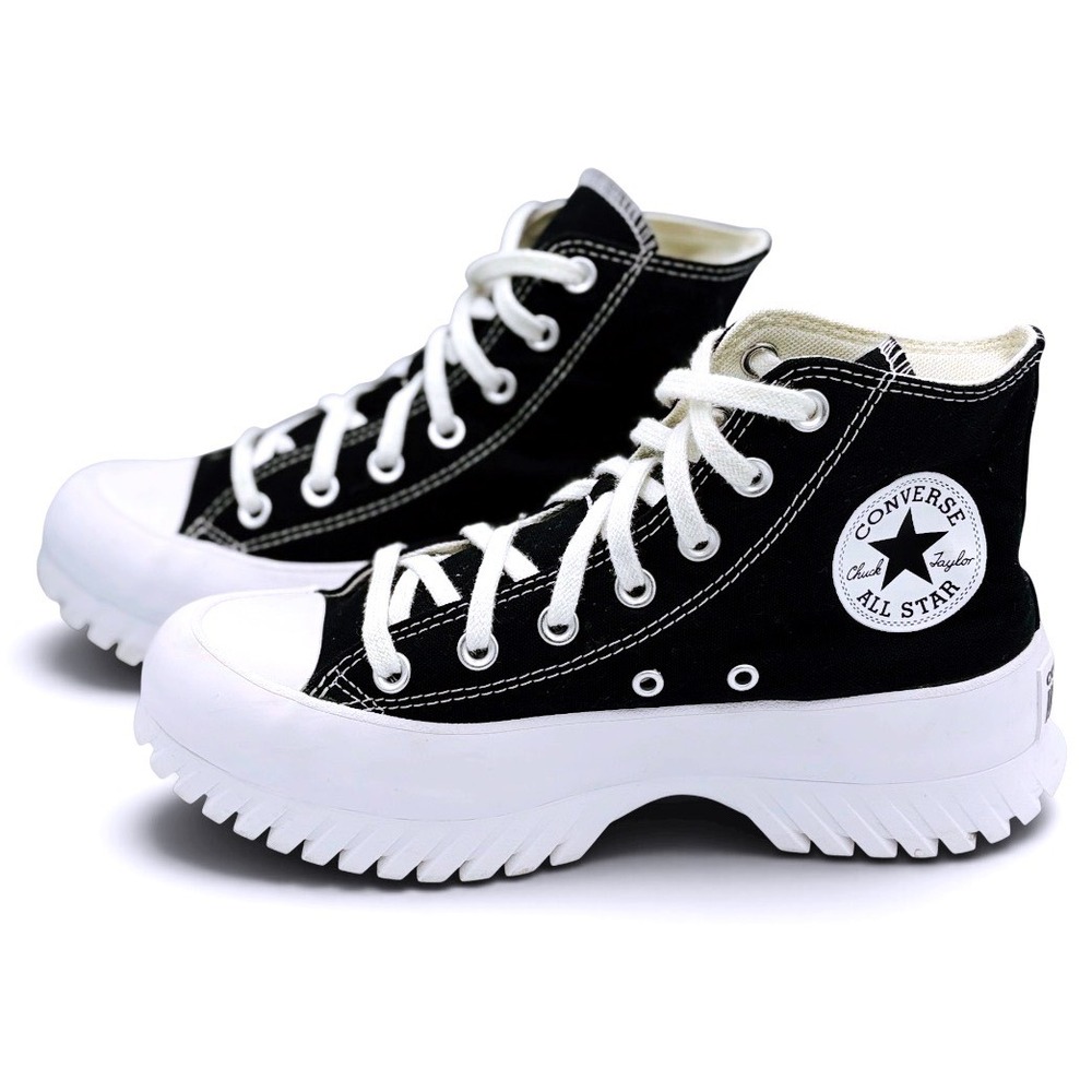 Converse Chuck Taylor All Star Lugged 2.0 Women 7.5 Black Platform Shoes A00870C